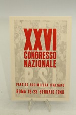 GM840: Nationaler Sozialistischer Kongress Rom 1948