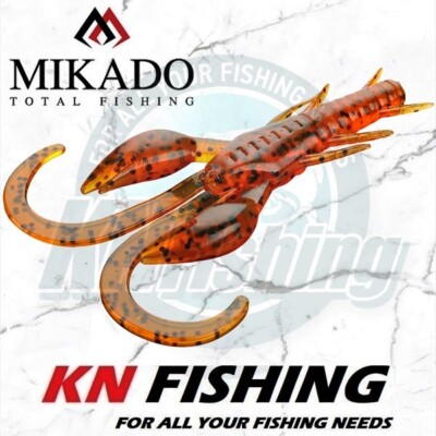 MIKADO ANGRY CRAYFISH Silicone Fishing Lures Freshwater Sea Fishing 9cm 2pcs