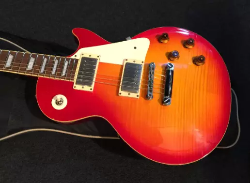 Used 2000 Tokai Love Rock LS 85 F Cherry Sunburst MIJ Les Paul 4.9