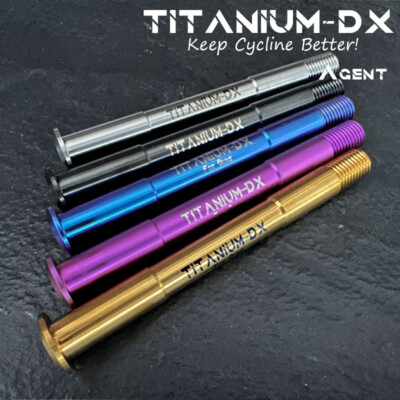 Easyti high-intensity  titanium thru Alxe for Brompton G line 145kg