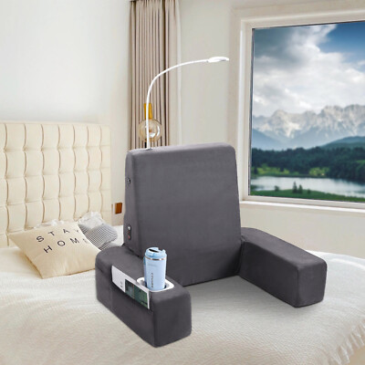 Carepeutic Back Rest Bed Lounger with Heated Vibration Back