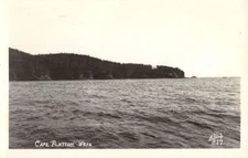 Cape Flattery Washington Scenic Waterfront Real Photo Antique Postcard K97126