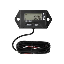 Digital Inductive Gas Engine Tachometer RPM Alert For Scooter Generator ATV