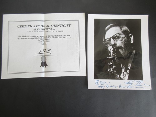 R. TABACKER AUTOGRAPH 8X10 with COAa - Picture 1 of 4
