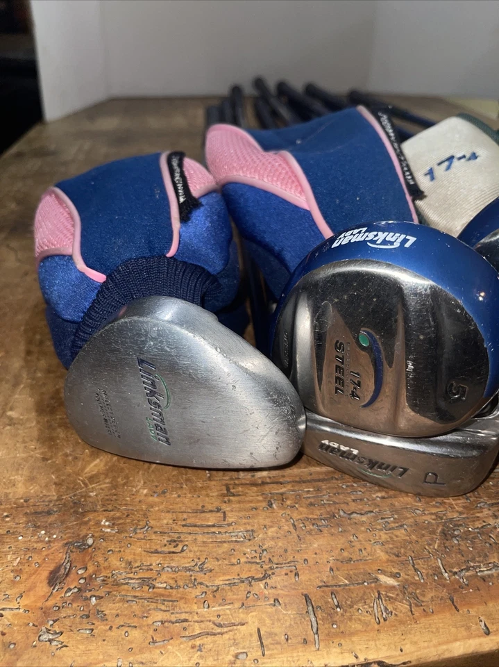 Juego de golf completo híbrido y hierros Linksman Lady para dama R.H. Juego de 12 Foto 2 de 4