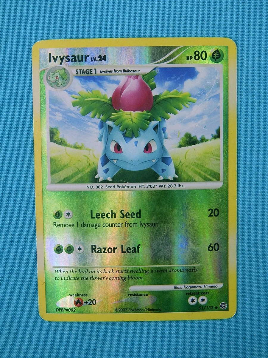Pokemon 2007 Ivysaur Holographic Card | eBay