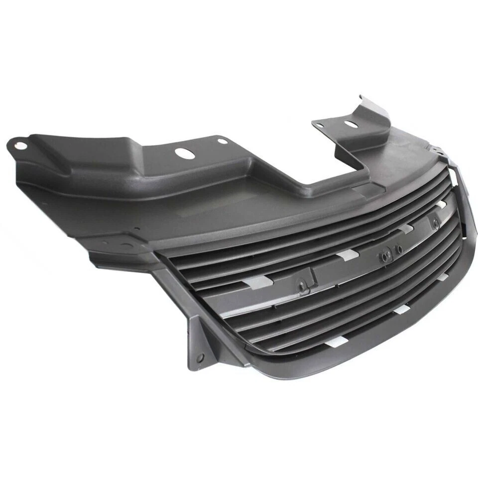 New Front Grille Painted Gray Shell and Insert Fits 2005-2010 Chevrolet Cobalt Foto 4 de 4