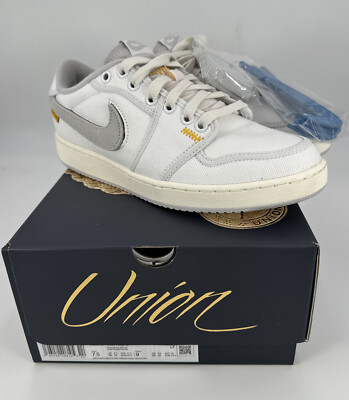 Mens US Sz 7.5 Air Jordan 1 Retro AJKO Low SP Union DO8912-101 IN HAND SHIPS NOW