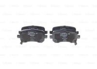 Bosch 0 986 494 496 Bremsbelagsatz, Scheibenbremse Hinterachse FÜR Chrysler Dodg