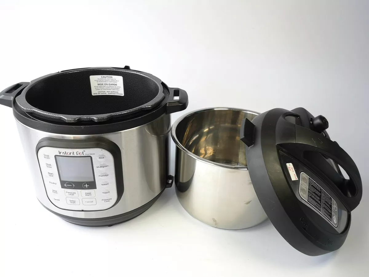 Instant Pot Duo Nova 6-quart Multi-Use Pressure Cooker, Black