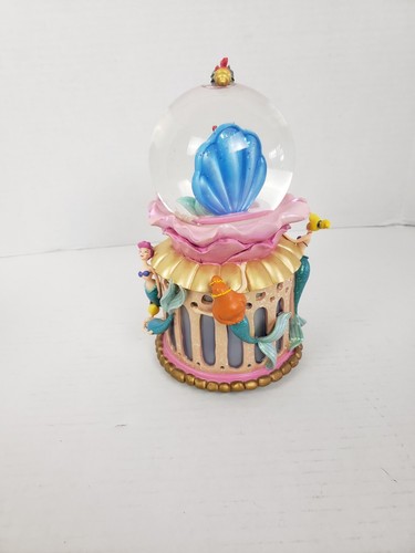 Disney Store Musical Globo di Neve Sirenetta Figlie di Tritone Ariel - Foto 6 di 8