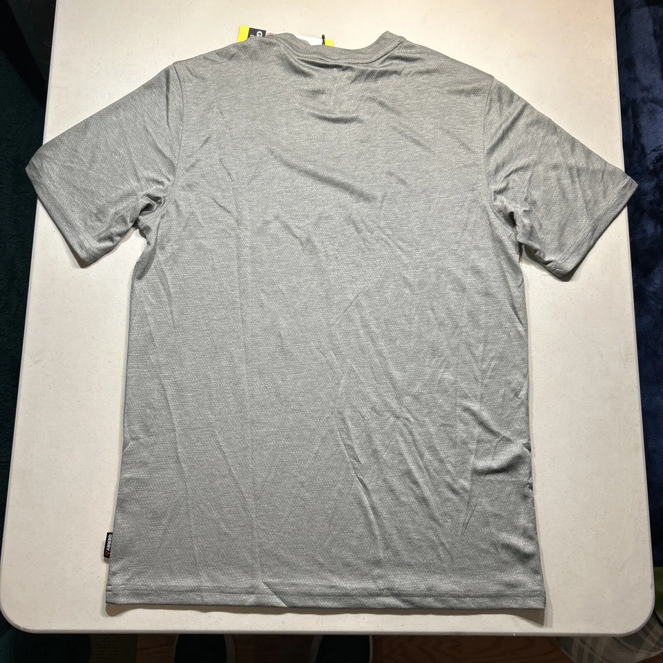LOT OF 2 Gerry Men's Light Weight Cool Knit Tees Gray | NWT Size S - Image 3 of 4