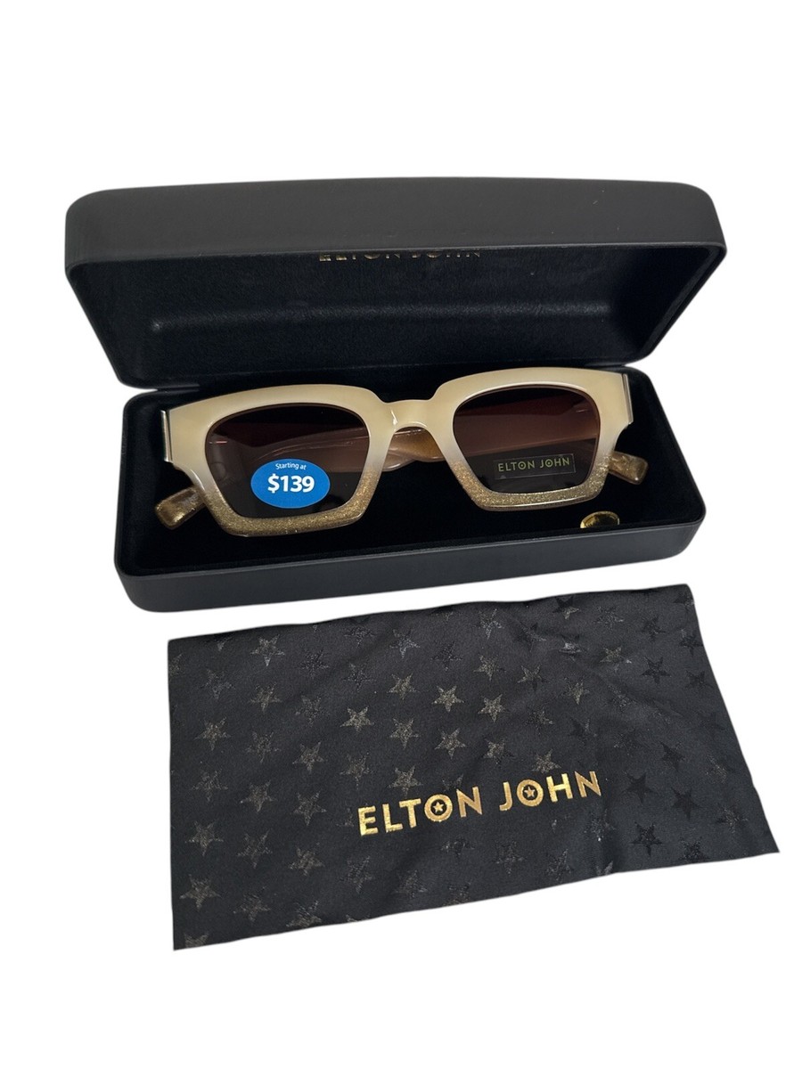 Elton John Rare Film Star Eyewear Glasses 48-23-145 Unisex  display picture 1