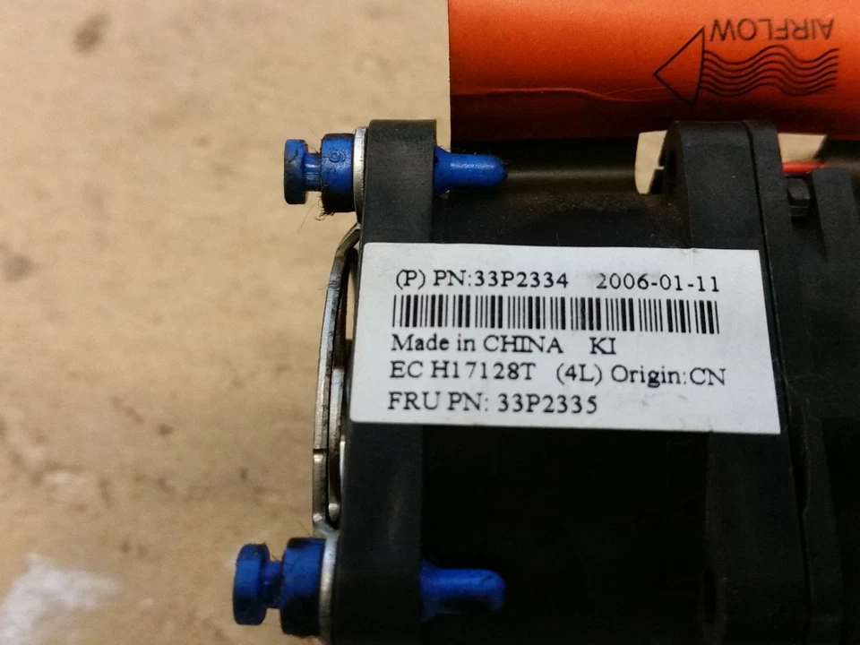 IBM eServer Dual Cooling Fan 33P2335 33P2334 For IBM x336 Servers - Image 2 of 2