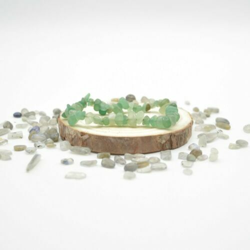 Parure collier et bracelet Clémence Vallière vintage, natural stones - France