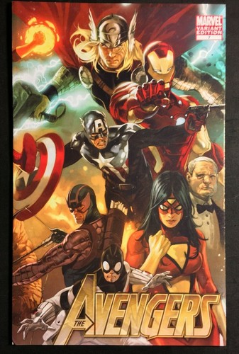 AVENGERS 7 VARIANT 1:50 MARKO DJURDJEVIC GATEFOLD VOL 4 SPIDER-WOMAN IRON MAN