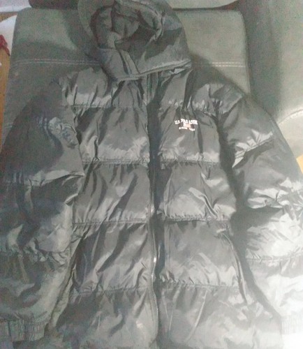 US Polo Assn Mens Puffer Jacket Black 