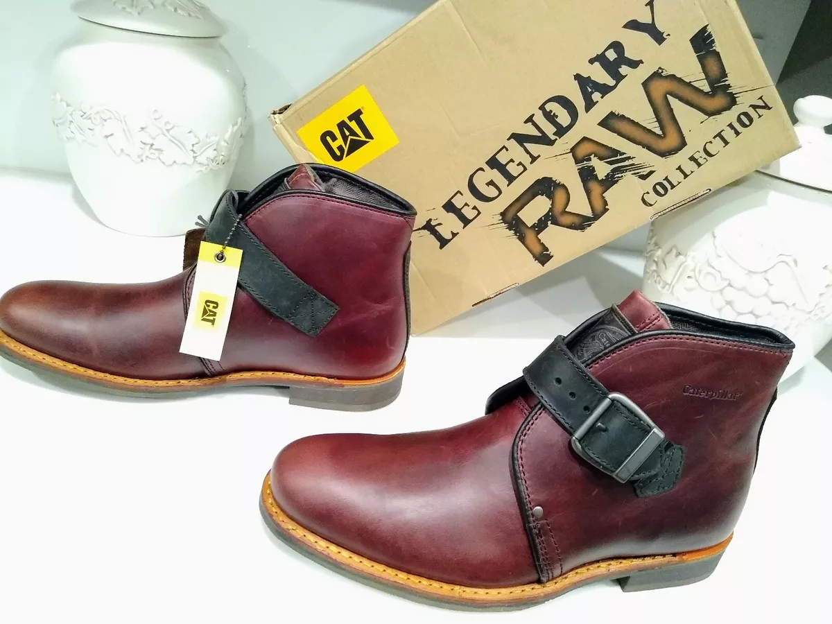NEW CATERPILLAR LEATHER CHUKKA MEN S SIZE 9 ANKLE BOOTS LOOP