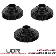 Steel Center Differential Diff Gears 47t 51t 55t for Traxxas 1/7 UDR RC upgrade