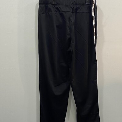 Puma 848582 01 TD41230 Mens Micro Tape Tricot Pants Black & White