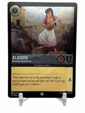 Aladdin - Resolute Swordsman #172 Cold Foil Disney Lorcana Ursula's Return X1