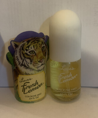 Love's Fresh Lemon By MEM / Dana Cologne Mist Spray .69 fl oz Hard To Find Loves