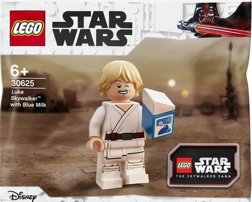 LEGO Star Wars Figure 30625 Luke Skywalker with Blue Milk Blue Milk Minifigure