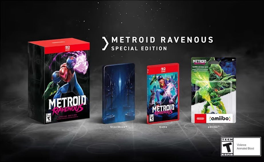 Metroid™ Ravenous Special Edition – SOLD OUT – PRESALE - Confirmed Preorder