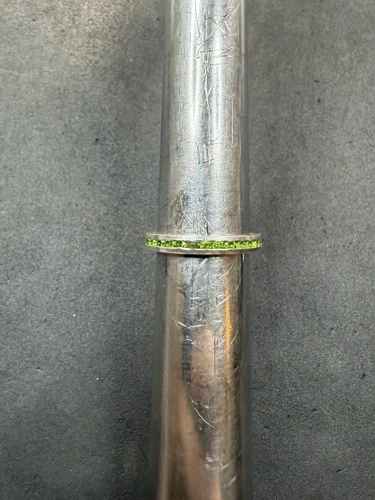 2.7g VTG Sterling Silver 925 CZ Eternity Ring Size 7 Jewelry Lot O