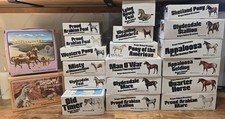 Breyer Model Horses Mixed Lot all with boxes, most with paperwork. Most 1976