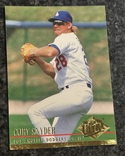 1994 Fleer Ultra Cory Snyder #219 Baseball Card