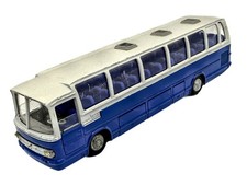 Mercedes-Benz O 302 Bus Tekno '70 Blue-White 1:56 Made in Denmark