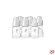 Evenflo 6pk Balance Standard-Neck Anti-Colic Baby Bottles - 4oz: BPA-Free, PVC-F
