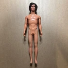 Vintage 1968 Barbie Friend Ken Doll Rooted Brown Hair Blue Eyes EK