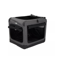 AUTH Top Paw Portable Soft Dog Crate 26 in Indoor Outdoor Travel Folding Kennel