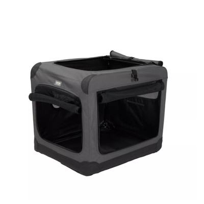 AUTH Top Paw Portable Soft Dog Crate 26 in Indoor Outdoor Travel Folding Kennel