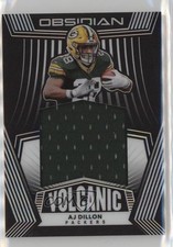 2020 Panini Obsidian Volcanic Material /100 AJ Dillon #VM-26 zt7