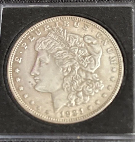 1921 MORGAN SILVER DOLLAR  NO MINT MARK GOOD CONDITION