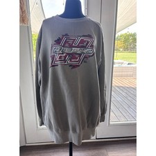 Henderson State University Reddies Justin Patten logo crew neck sweatshirt Lg