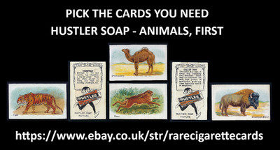 HUSTLER SOAP - ANIMALS, FIRST - PICK THE CARDS YOU NEED