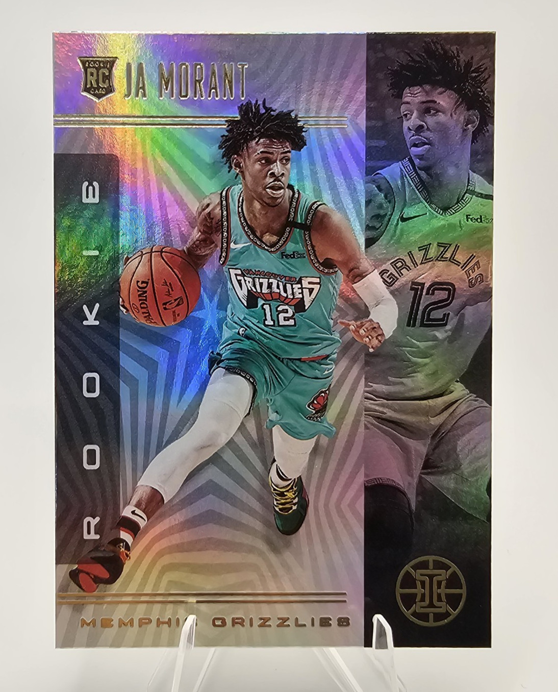 Ja Morant 2019-20 Illusions Rookie Card #161 RC - Memphis