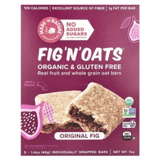 Fig 'N' Oats®, Original Fig, 5 Individually Wrapped Bars, 1.4 oz (40 g) Each