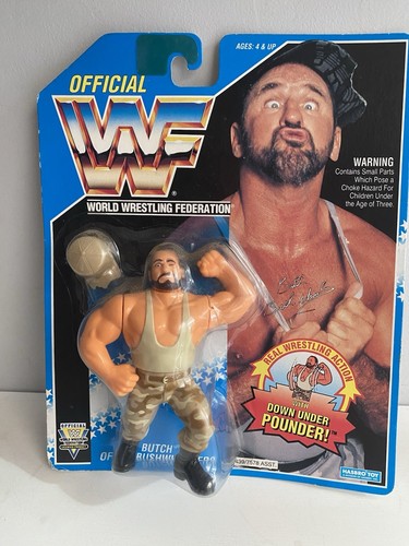 WWF WRESTLING FIGURE  Butch of the The Bushwhacker...