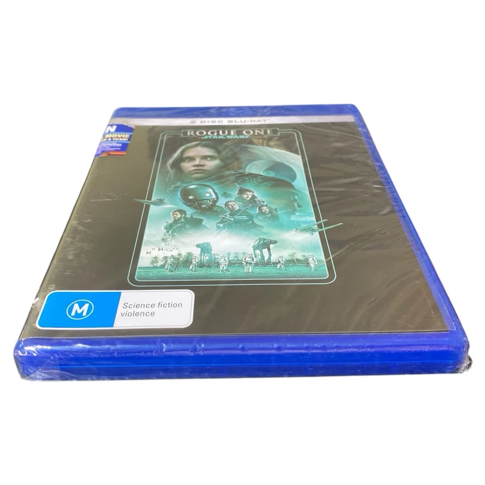 Rogue One A Star Wars Story Blu-ray 2 Disc Set Sci-Fi Action 2016 Region A B C - image 4 of 4