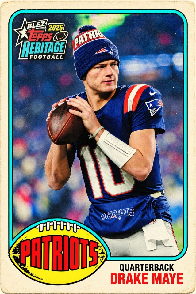 2026 Topps Heritage Football Release Day With....************************