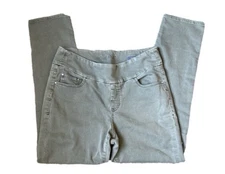 Jag Jeans Olive Green High Rise Skinny Elastic Waist