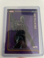 Deathlok 2026 Topps Chrome Marvel Comics Purple Shimmer Refractor /75 #109
