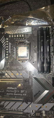 ASRock Fatal1ty Z370 Gaming K6 LGA1151 MOBO +  i7 8700 + GSKILL DDR4 16GB RAM 