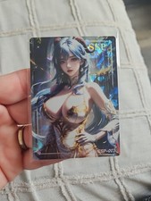 Goddess Story Waifu Thick Card Genshin Impact - Ganyu SSP-003 Holo Foil