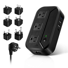 Voltage Converter US to Europe 2300W Power Converter 220v to 110v, Travel Conver